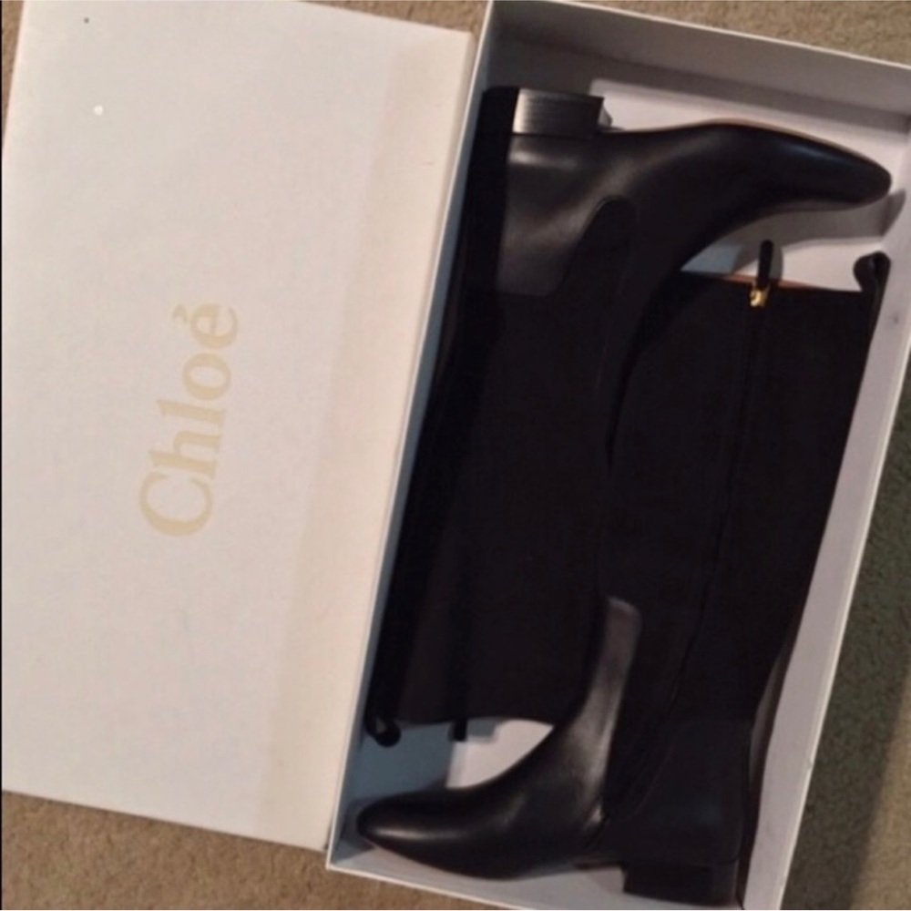 Chloe 'Dory Tall Flat Riding Boots